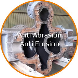 Solution anti-abrasion anti-erosion